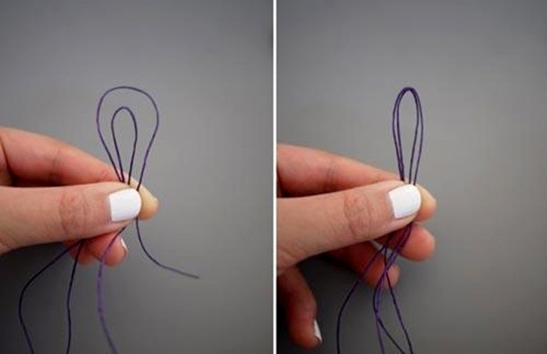 Chuẩn bị dây và tạo nút khóa