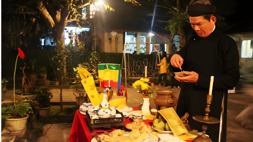 Bài cúng giao thừa ngoài trời linh nghiệm, dễ đọc