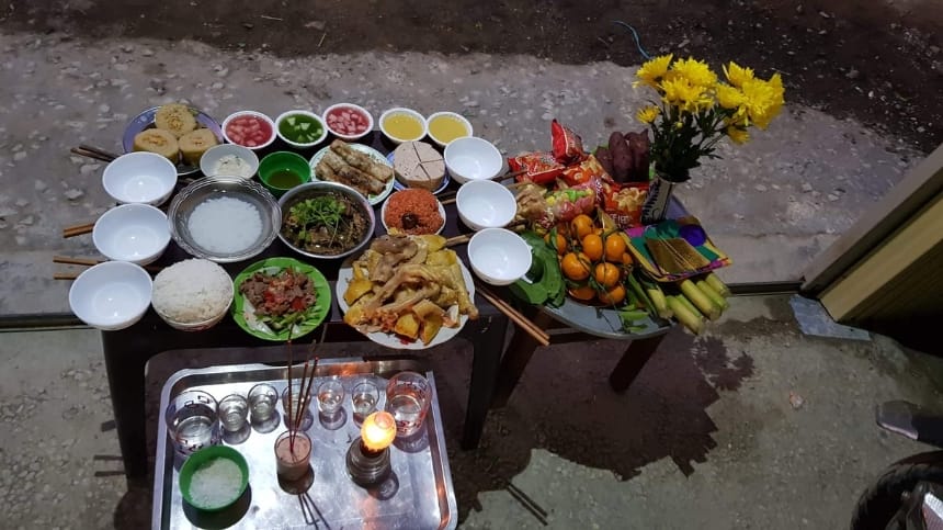 Bài văn khấn ngoài trời cho ngày rằm, mùng 1 hàng tháng