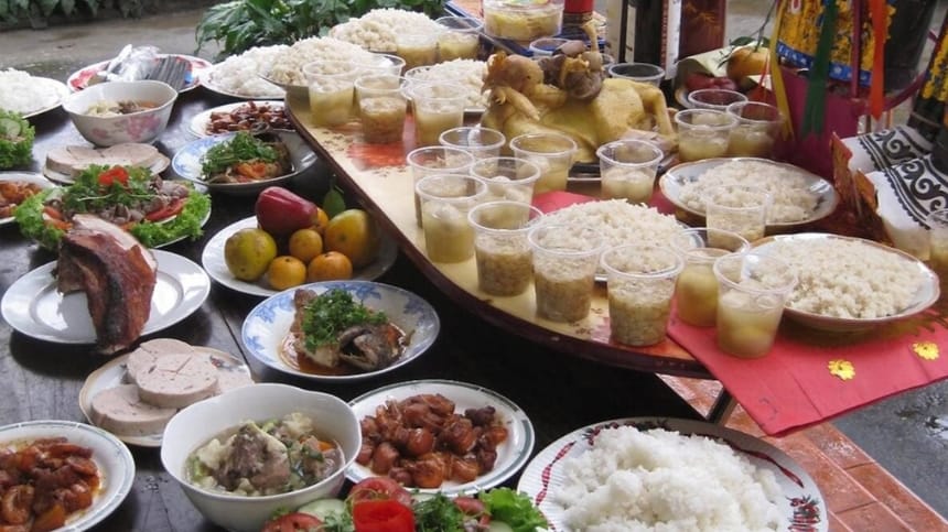 Cách sắm lễ, mâm cúng sửa nhà