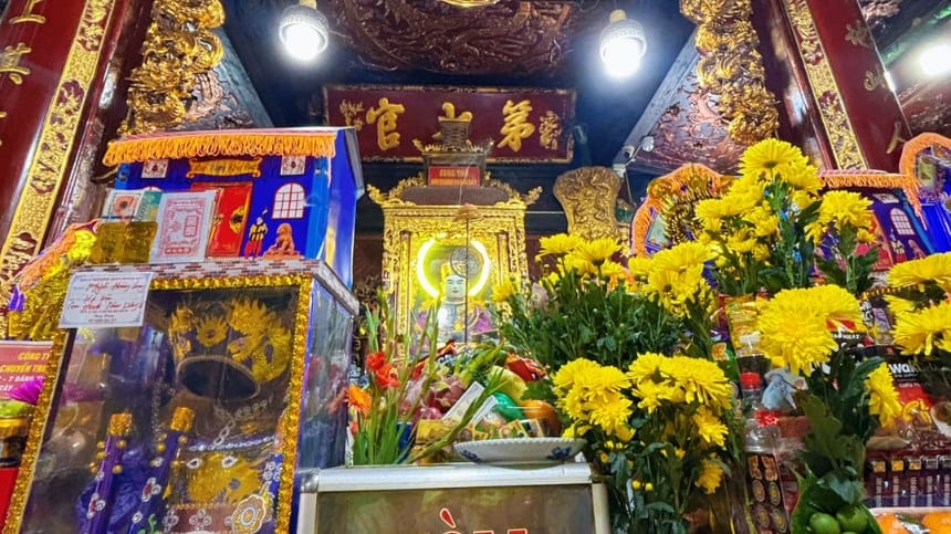 Hướng dẫn chuẩn bị mâm lễ đầy đủ dâng ông Hoàng Bảy
