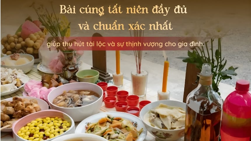 Lễ cúng tất niên đóng vai trò rất quan trọng