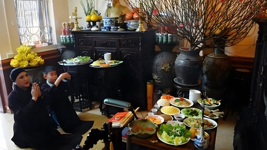 Lưu ý trong buổi lễ cúng gia tiên ngày rằm