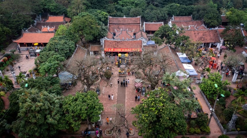 Tìm hiểu các khu vực hành lễ tại Đền Trần, Nam Định