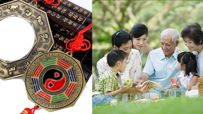 Treo gương bát quái đúng vị trí giúp bảo vệ phong thủy