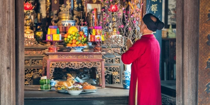 Bài khấn rằm tháng 7 thần linh truyền thống