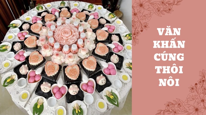Văn khấn thôi nôi nên được đọc rõ ràng, thành tâm