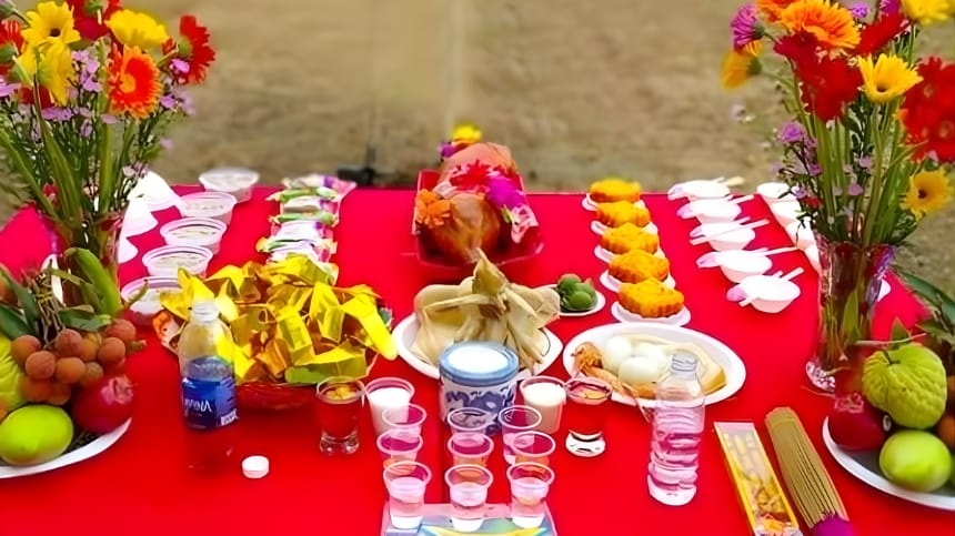 Vật phẩm cần chuẩn bị cho nghi lễ bài cúng động thổ xây nhà