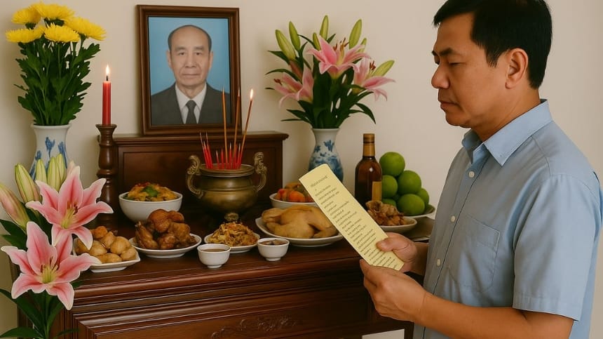 Ý nghĩa sâu sắc của ngày giỗ bố trong văn hóa tâm linh người Việt