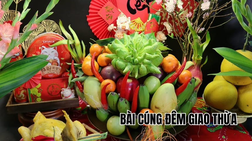 Bài cúng đêm giao thừa đúng phong tục, tránh sai sót đầu năm