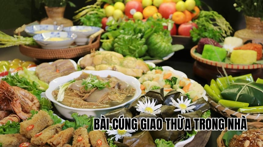 Bài cúng giao thừa trong nhà hữu ích cầu gia đạo bình an