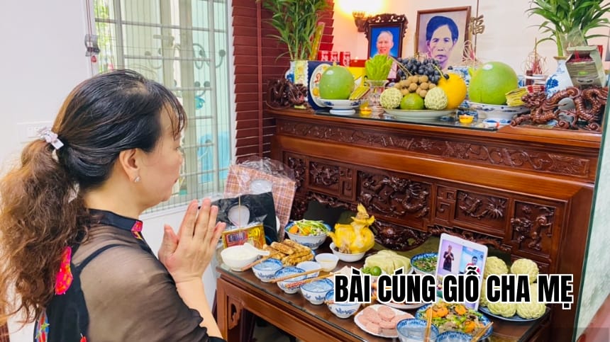 Bài cúng giỗ cha mẹ: Chuẩn nghi lễ, dễ thực hiện tại nhà