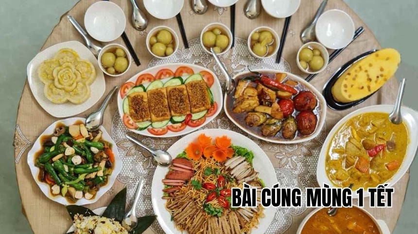 Bài cúng mùng 1 Tết Nguyên Đán | Văn khấn gia tiên chuẩn