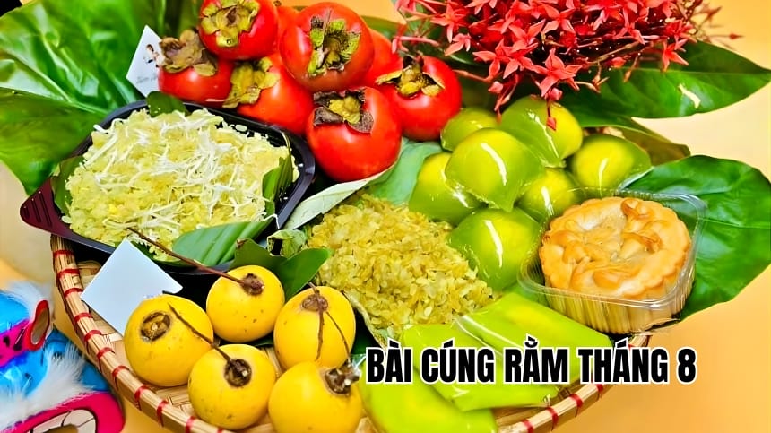Bài cúng rằm tháng 8 chuẩn Trung thu cho mọi gia đình