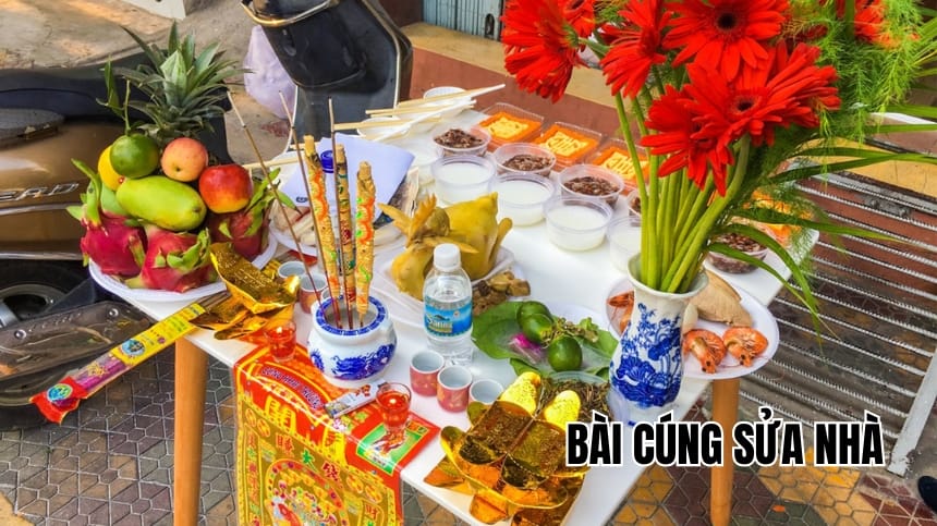 Bài cúng sửa nhà chuẩn nghi lễ gia chủ nên biết