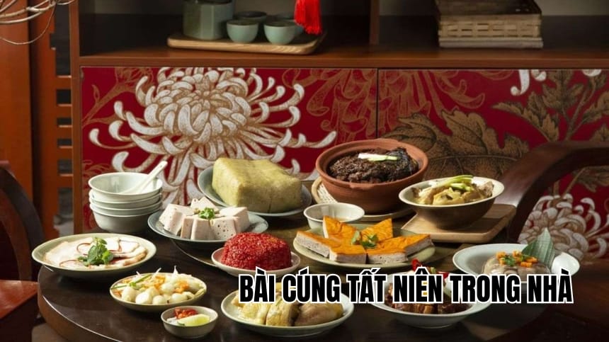 Bài cúng tất niên trong nhà 2026: Văn khấn mẫu và cách sắm lễ