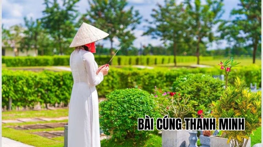 Bài cúng Thanh minh: Mẫu văn khấn ngoài mộ và tại nhà 2026