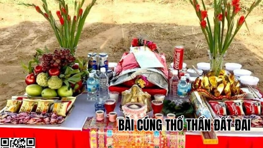 Bài cúng thổ thần đất đai chuẩn lễ nghi, dễ thực hiện