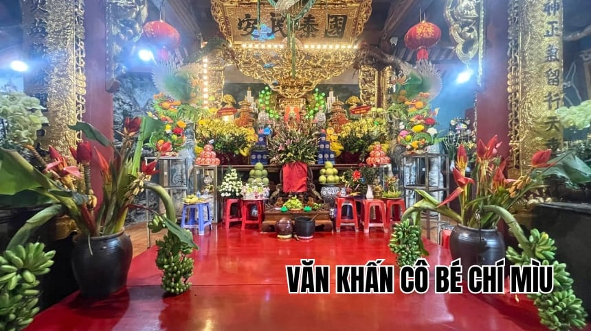 Chi tiết văn khấn Cô Bé Chí Mìu và cách chuẩn bị mâm cúng