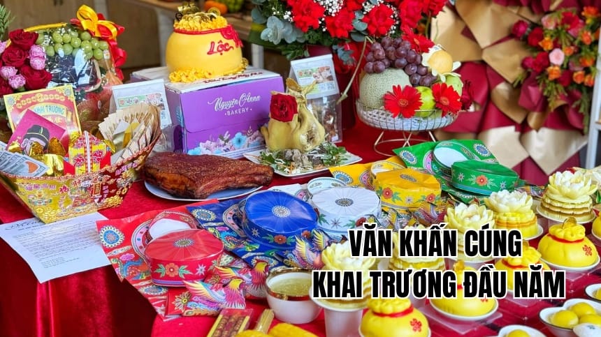 Văn khấn cúng khai trương đầu năm linh ứng, đón tài rước lộc