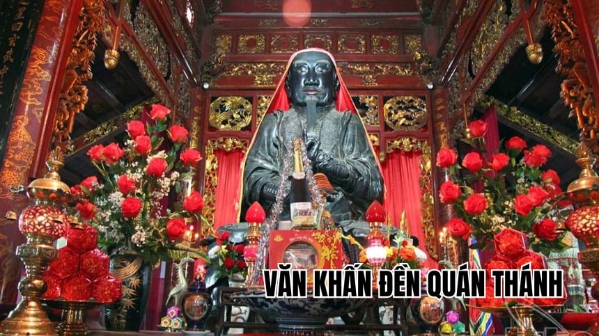 Văn khấn đền Quán Thánh: Cách sắm lễ & bài khấn chuẩn nhất