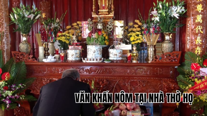 Cách đọc văn khấn nôm tại nhà thờ họ đúng phong tục, dễ áp dụng
