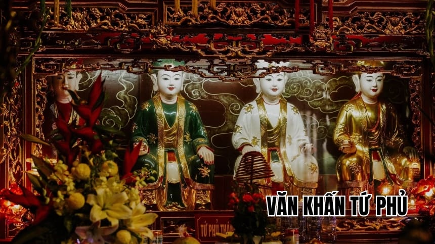 Văn khấn Tứ Phủ: Hướng dẫn trình lễ đúng chuẩn