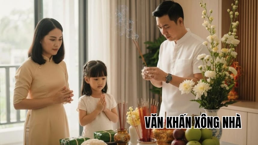 Văn khấn xông nhà: Cách khấn đúng để tẩy uế, đón lộc