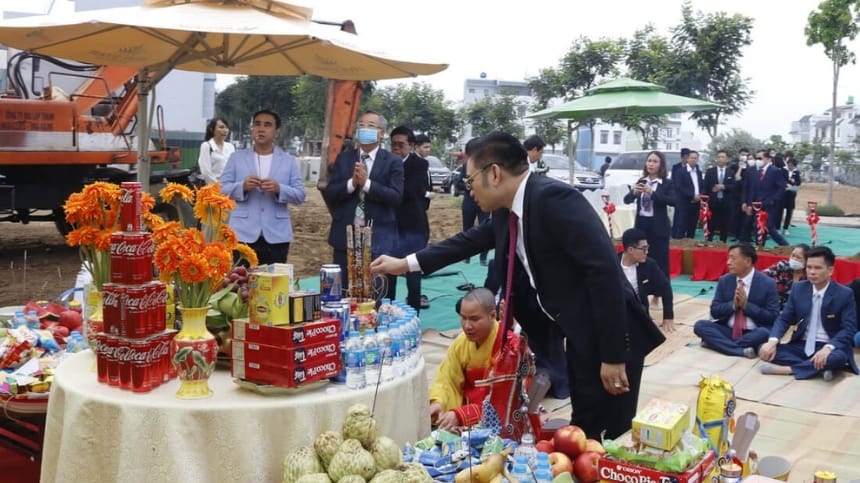 Bài văn khấn động thổ công trình đầy đủ