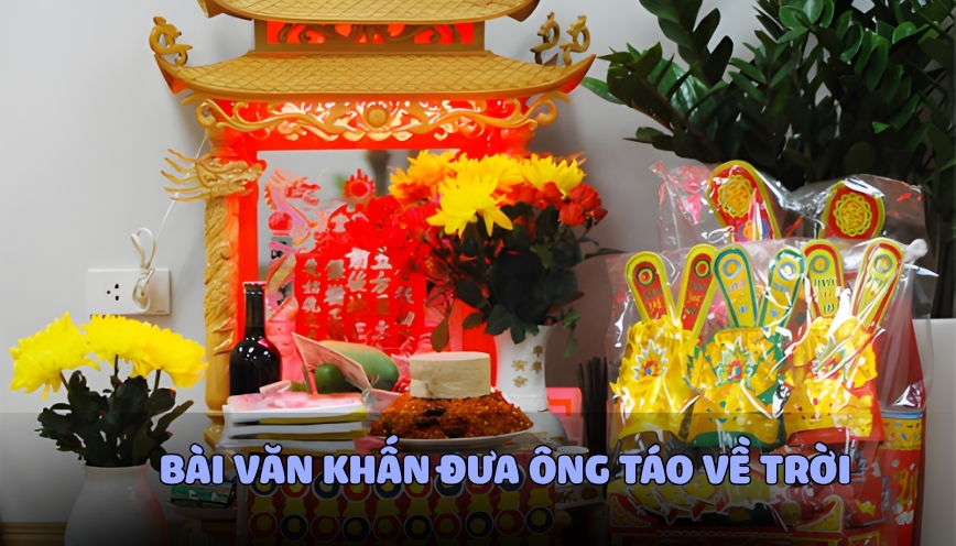 Văn Khấn Đưa Ông Táo Về Trời:  Nghi Lễ Quan Trọng Cuối Năm 