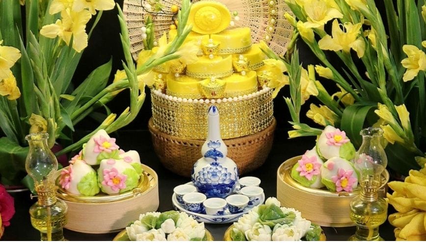 Cách sắp xếp lễ vật dâng ban Tam Bảo