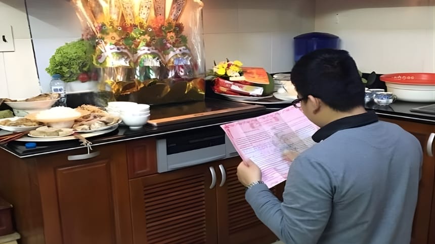 Chi tiết bài văn khấn thổ công ngày 30 tết