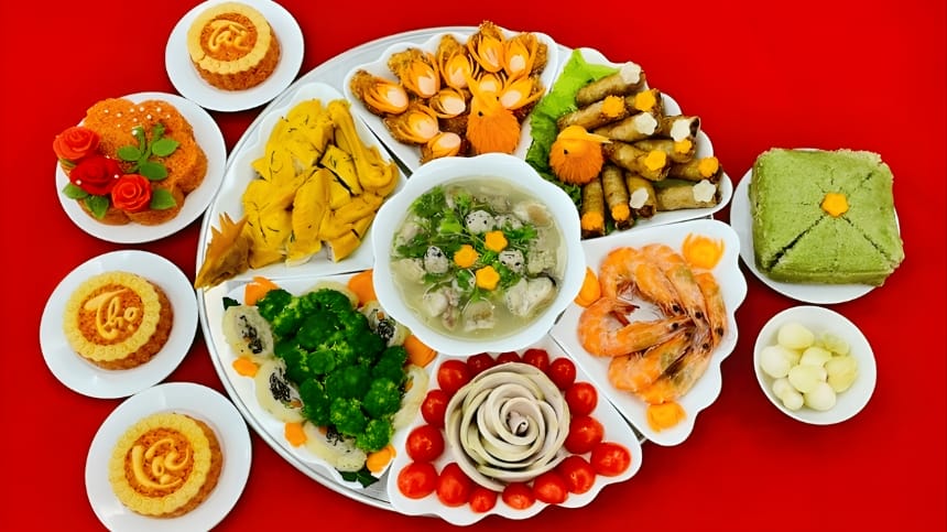 Chuẩn bị mâm lễ chay cúng ngày mùng 1 đầu tháng