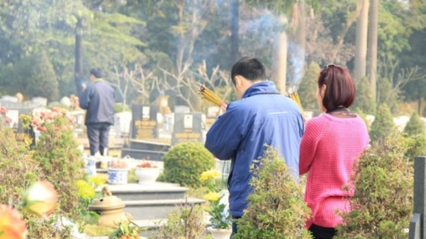 Chuẩn bị trước lễ động thổ xây dựng nghĩa trang gia đình