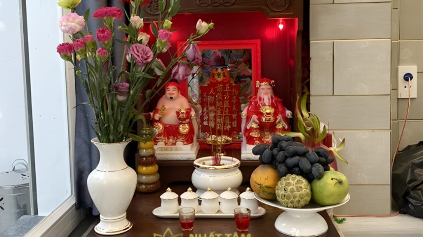 Lễ hương hoa, nước sạch cơ bản