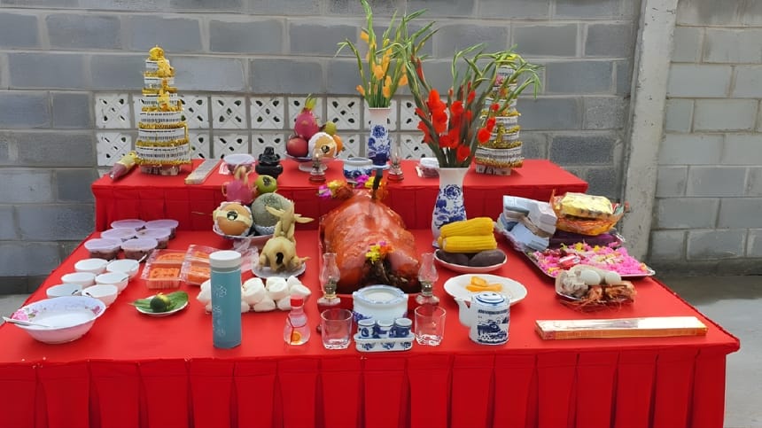 Lễ vật cúng thổ công có gì?