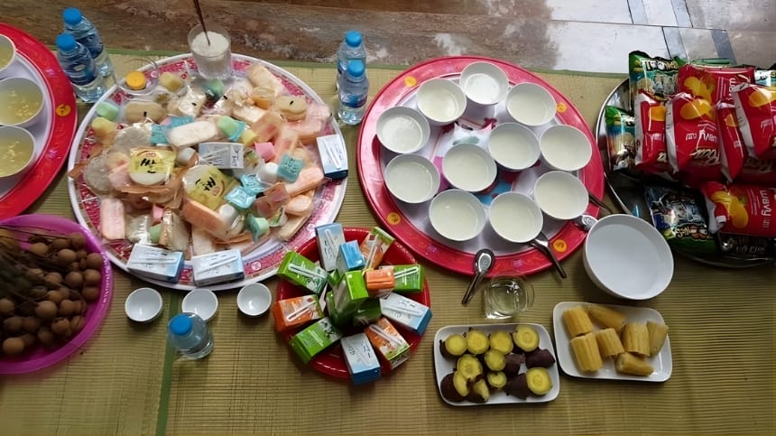 Mâm lễ cúng chúng sinh rằm tháng 7