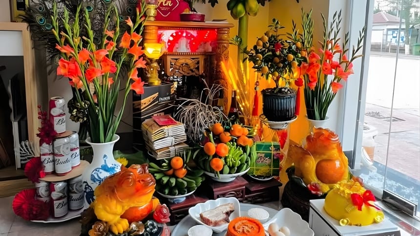 Mẫu văn khấn rằm tháng 8 Thần Tài