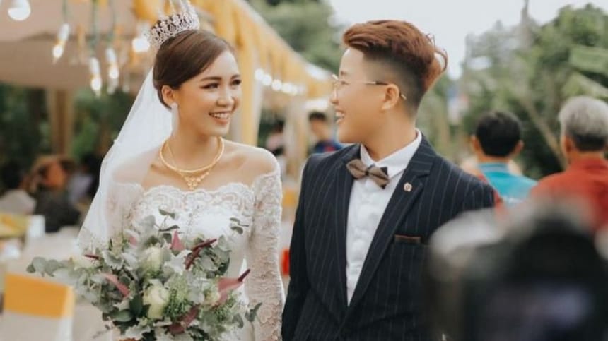 Mơ lấy chồng là người lạ
