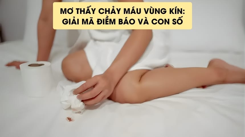 Ngủ Mơ Thấy Chảy Máu Vùng Kín: Điềm Báo Và Con Số Đẹp