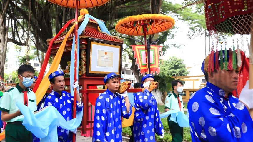 Thời gian - Mâm lễ cúng khai hạ