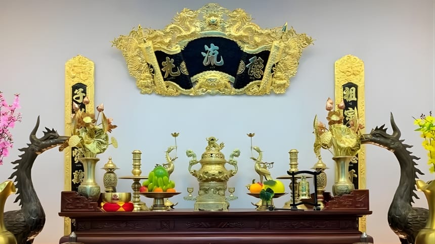 Thời gian thực hiện văn khấn yên vị bát hương gia tiên