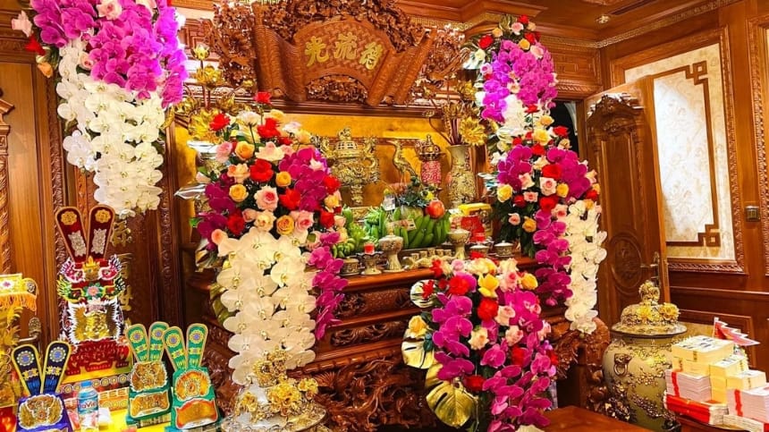 Văn khấn an nhập hương linh lên bàn thờ gia tiên