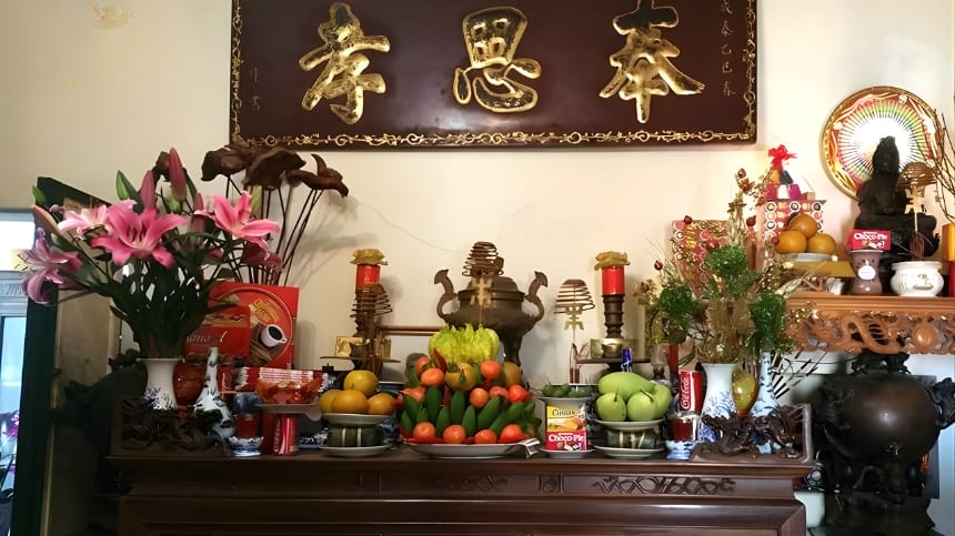 Văn khấn mùng 1 tết thổ công - thần linh