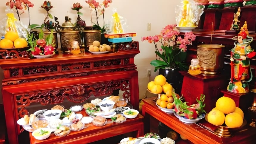 Văn khấn mùng 1 tết thổ công - thần linh