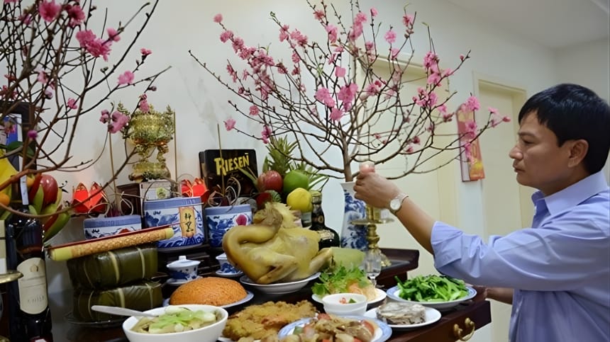 Văn khấn mùng 2 tết cho nghi lễ hóa vàng