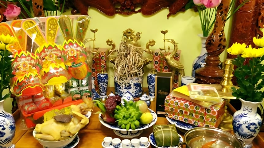 Văn khấn rằm tháng 7 thần linh, thổ công chuẩn