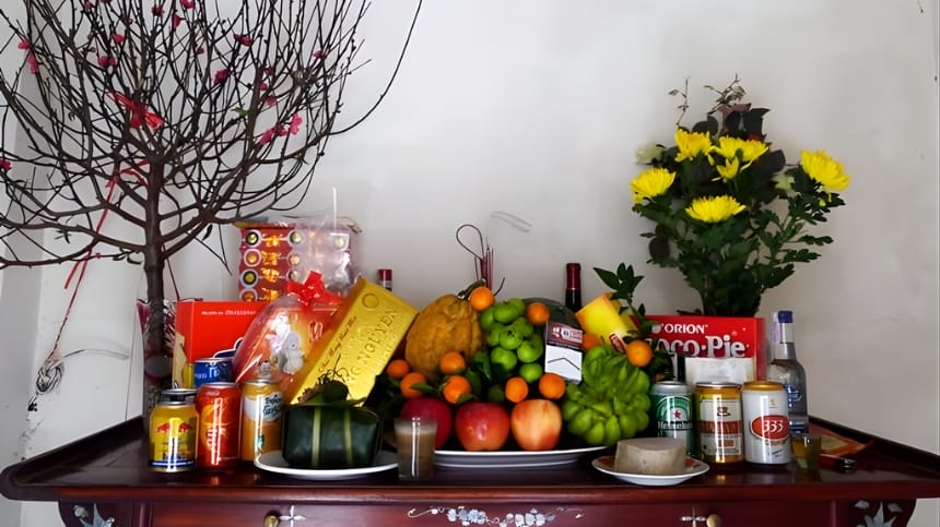 Văn khấn tất niên gia tiên – khấn cổ truyền