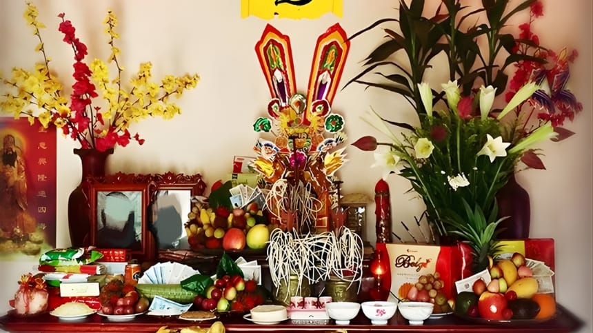 Văn khấn tất niên gia tiên – khấn nôm