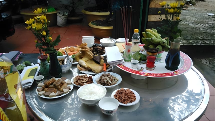 Ý nghĩa lễ cúng tất niên ngoài trời